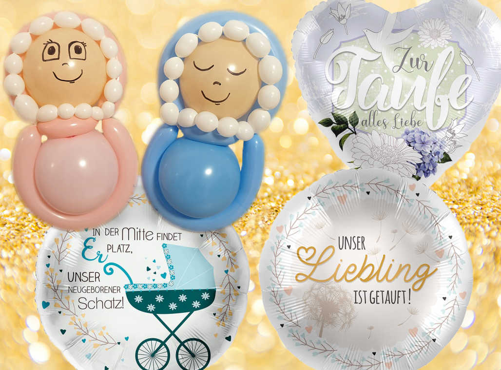 Luftballons - babyshower - partymodule.de