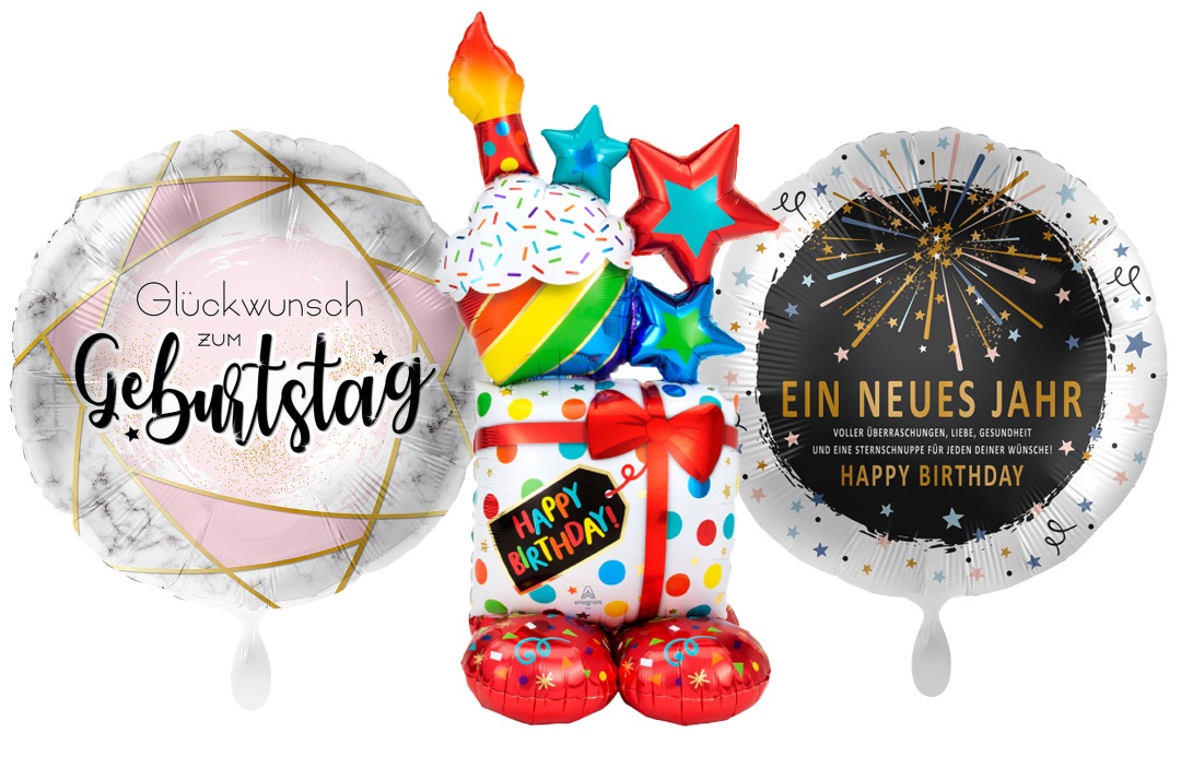 Geburtstag Ballons - partymodule.de