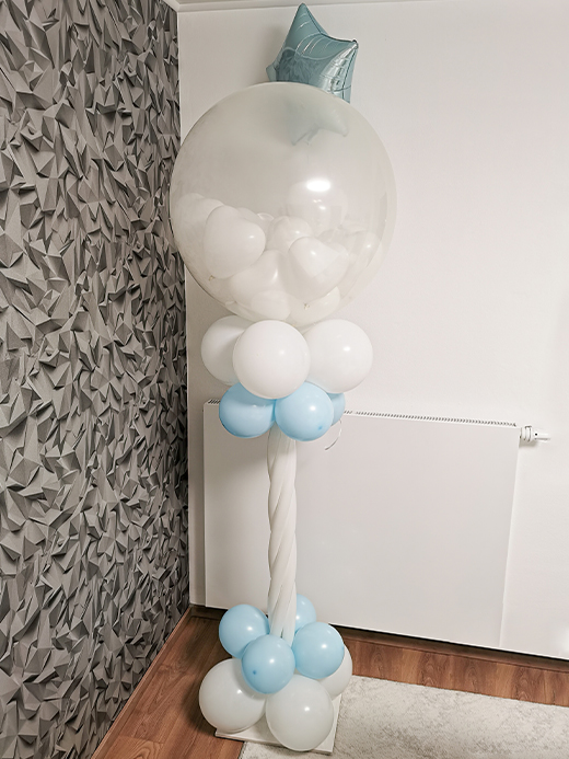 Luftballon Säule Explodierballon - DeineDeko.de