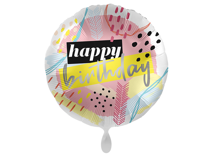 Folienballons Geburtstag - partymodule.de