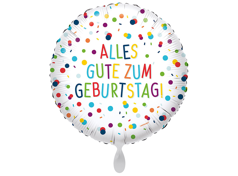 Folienballons Geburtstag - partymodule.de