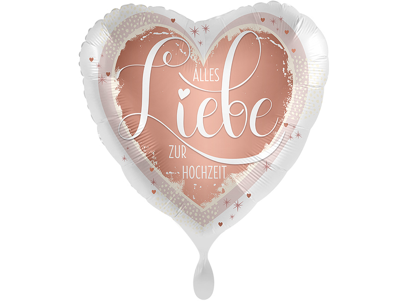 Folienballons Hochzeit - partymodule.de