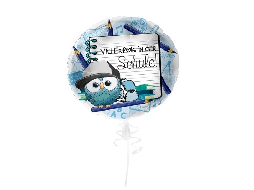 Folien Ballons Schule - partymodule.de