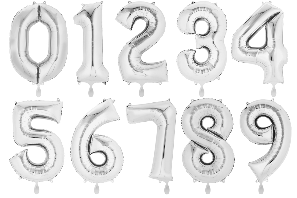 Zahlenballons - partymodule.de